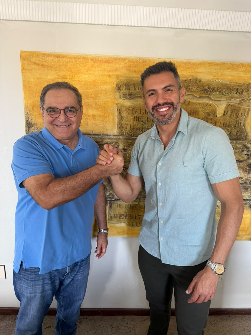 Álvaro Dias conquista apoio do vereador Herbert Senna em Natal