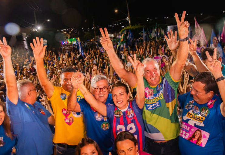 Tomba recebe Babá Pereira, Nina e Hélio com multidão em Santa Cruz